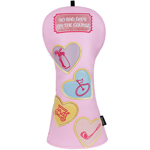 LC No Bad Days On The Course Pink Driver Golf Head Cover