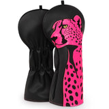 Craftsman Golf Pink Leopard Driver Golf Headcover