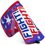 Fight USA Flag Blade Putter Golf Head Cover