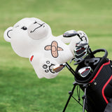 White Bear Driver Head Cover