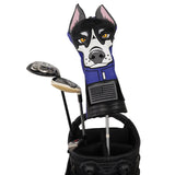 Blue Police Dog Driver Golf Head Cover