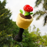Potted Mushroom Plush Driver Golf Headcover