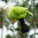 Green Parrot Driver Golf Headcover