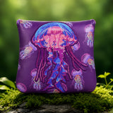 Purple PU Jellyfish Square Putter Golf Headcover