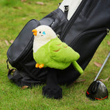 Green Parrot Driver Golf Headcover