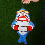 Double Side Shark Opening Golf Towel