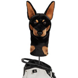 Realistic Dobermann Driver Golf Headcover