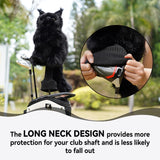 Emulation Black Cat with Beard Driver Golf Headcover