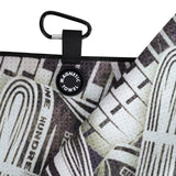 Black& White USD Magnet Golf Towel