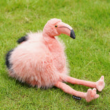 Orange Pink Flamingo Driver Golf Headcover with Feet