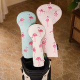 Flamingo Driver Golf Headcover Set