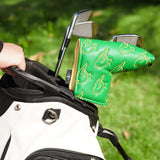 Dark Green Bird Blade Putter Golf Headcover