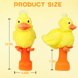 Yellow Duck Driver Plush Animal Golf Head Cover