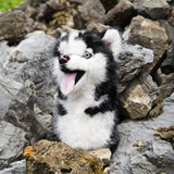 Realistic Husky Plush Driver Golf Headcover