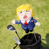 Suit Speech Plush Driver Golf Headcover