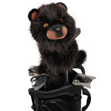Black Bear Plush Driver Animal Golf Headcover