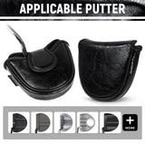 Oil Wax Lether Putter Golf Headcover