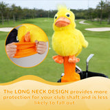 Yellow Duck Driver Plush Animal Golf Head Cover