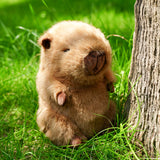 Brown Capybara Plush Driver Cover with Socks
