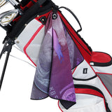 Graffiti Dollar Double-sided Printing Golf Towel