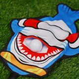 Double Side Shark Opening Golf Towel