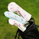 Flamingo Driver Golf Headcover Set