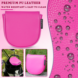 Pink Lychee-patterned DF3 Mallet Putter Golf Cover