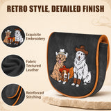 Dark Grey Western Style Dog Putter Golf Headcover