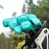 Lake Green Imprinted Magnet Iron Covers 10PCS (4-9,P,A,S,X)