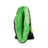 Fluorescent Lucky Clover Crocodile Leather Blade Putter Cover