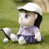 Purple Short Skirt Girl Driver Golf Head Cover