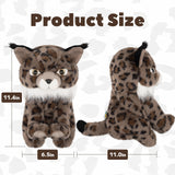 Bobcat Plush Driver Animal Head Cover