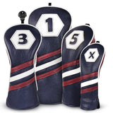 Classtic Dark Blue Number Driver Golf Headcover