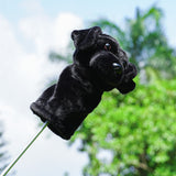 Realistic Black Labrador Driver Golf Headcover
