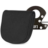 Pure Black Fabric Putter Golf Headcover