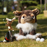 North American Reindeer Plush Animal Heacover