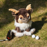 North American Reindeer Plush Animal Heacover
