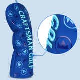 Dark Blue 3D Logo Golf Head Cover Set