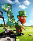 Green Lucky Ball Driver Golf Head Covers