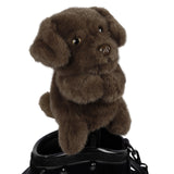 Brown Labrador Puppy Driver Golf Headcover