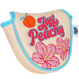 Orange Peach Azalea Putter Golf Headcover