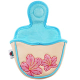 Orange Peach Azalea Putter Golf Headcover