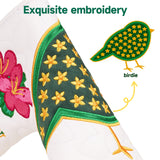 Flower Bird Magnet Blade Putter Golf Headcover