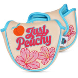 Orange Peach Azalea Putter Golf Headcover