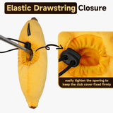 Banana Plush Blade Putter Golf Headcover