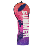 Gradient Sunset Summer Driver Golf Headcover