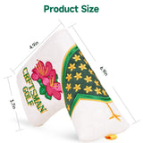 Flower Bird Magnet Blade Putter Golf Headcover