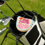 Orange Peach Azalea Putter Golf Headcover