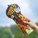Black PU Boxer Pizza Driver Headcover