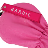 Fancy Pink Barbie Leather Driver Cover